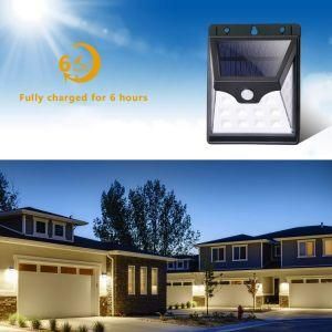 5W Outdoor Emergency Lamp Intelligent Induction Smart PIR Motion Sensor Solar Panel Power 22 LED Garden Solar Security Lights