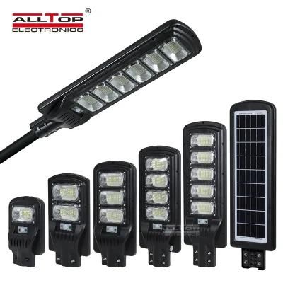 Alltop ABS IP65 Waterproof SMD 50 100 150 200 250 300 Watt Highway Outdoor All in One LED Solar Street Light