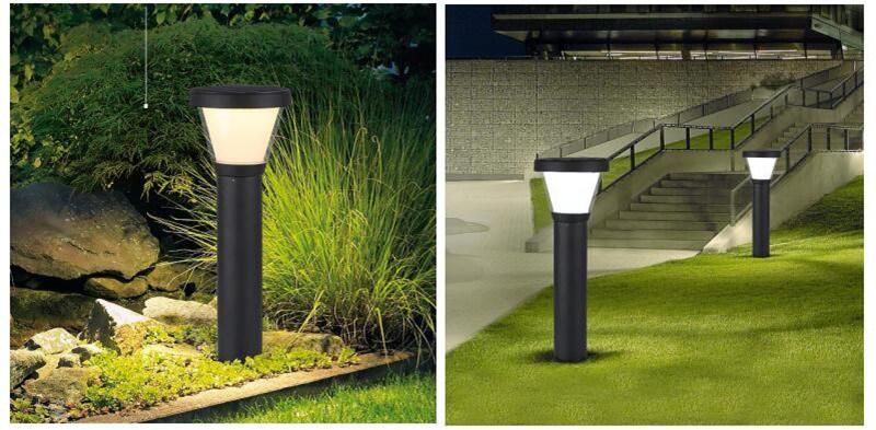 Wholesale Price Standalone Waterproof Life Po4 Lithium Battery Solar Garden Lighting with Pole