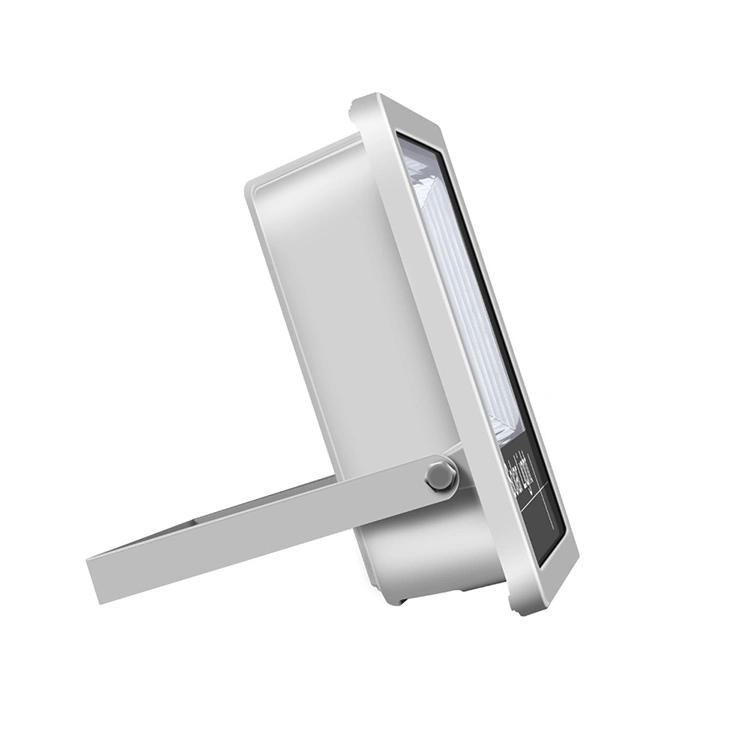 Outdoor Waterproof Motion Sensor Solar Power LED Flood Light with Cold White