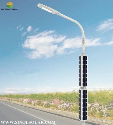 Snv-80W Sinoltech LED Solar PV Vertical LED Street Light Fixture
