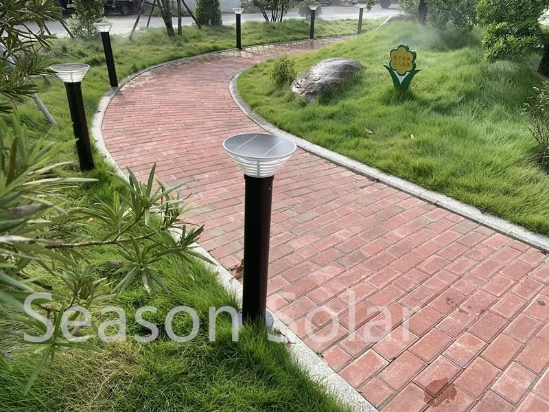 Bright Smart Energy Saving Lamp Outdoor Pathway Solar Powered Garden Lamp with LED Light