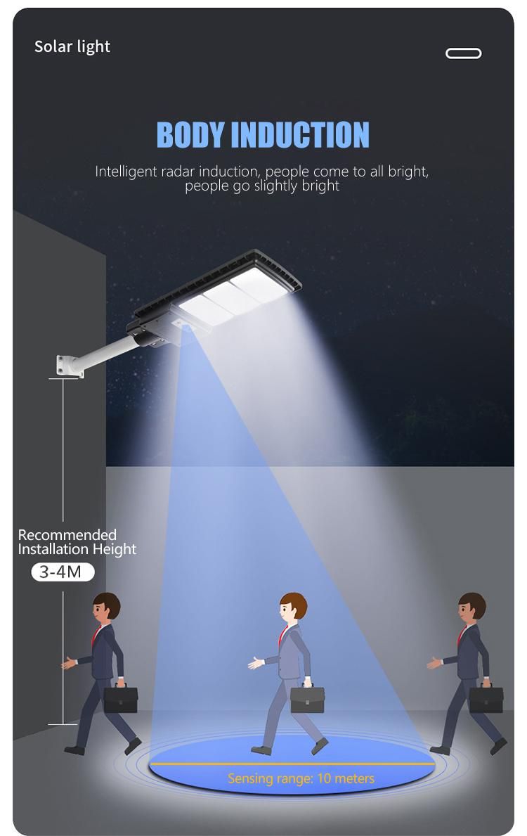 Factory Direct Outdoor All in One Solar Street Light