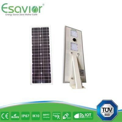 Esavior 5~6m Mounting Height Solar Street Lights Solar Lights for Outdoor/Public Lighting