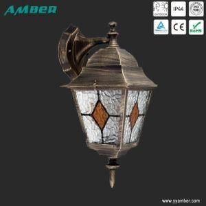 4 Panel 100W Outdoor Lighting with Lead Glass