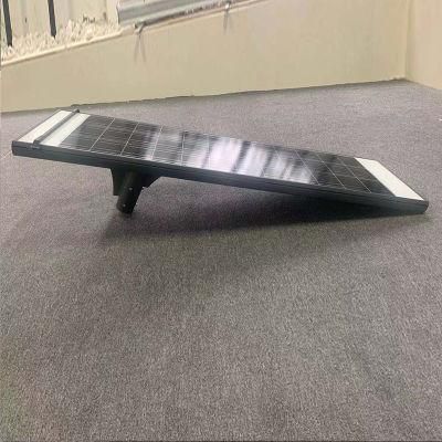 Waterproof IP65 Auto Clean LiFePO4 Battery 30W~100W Integrated All in One Solar Street Light Panel Self- Cleaning LED Lamp