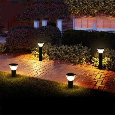 Lawn Landscaping Waterproof LED 3000K 6000K Warm White Solar Stake Lights Outdoor