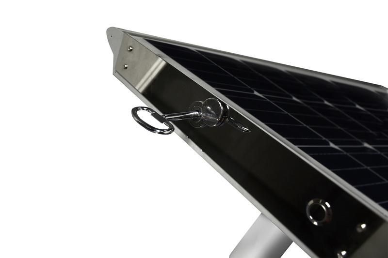 Aluminum Alloy Integrated LED Solar Street Light 20W with Motion Sensor