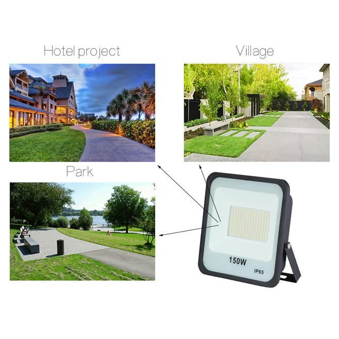 Factory Warehouse Light Industrial Lamp 100W 200W 300W LED Floodlight Light China Manufacturer with Wholesales Price High Lumen LED Spotlight Flood Light
