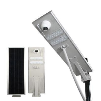 CE RoHS 3 Years Warranty 40W 6400lm IP65 Solar Road Light with Camera