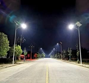 100W 5700K Aluminum Lumileds LED Luminaires Rechargeable Lithium Battery Solar Outdoor Lighting Lamp