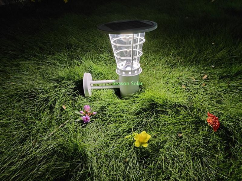 Rechargeable 5W Remote Control Solar Powered Outdoor Wall Light LED Solar Light Wall with Warm+White LED Light