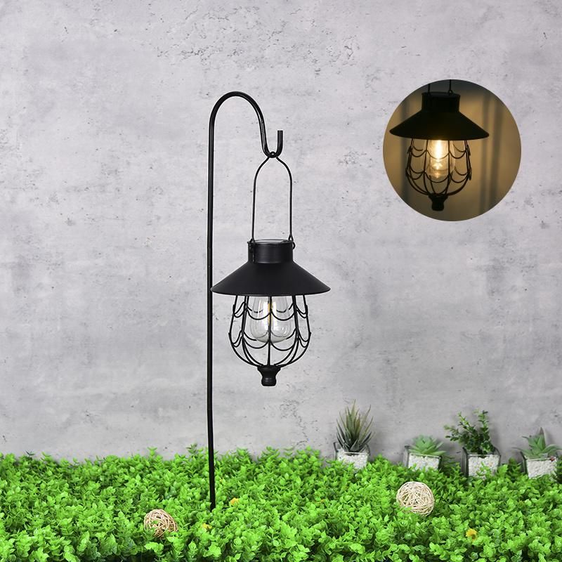 Outdoor Solar Tungsten Light Hanging Light Garden Courtyard Camping Light