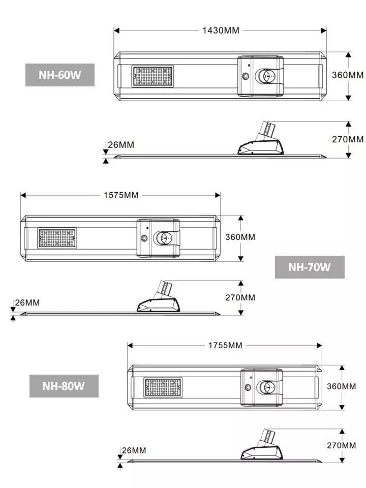 RC-60W All in One Solar Street Light