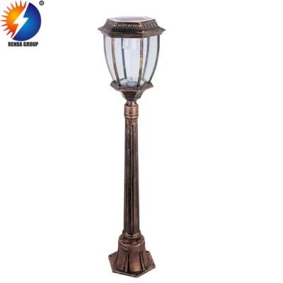 Country County Villa Hotel Park Solar Light with Remote Controller