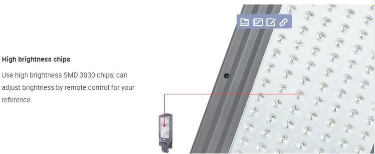 Bspro Easy to Install Smart Control Solar System 400W LED Street Light