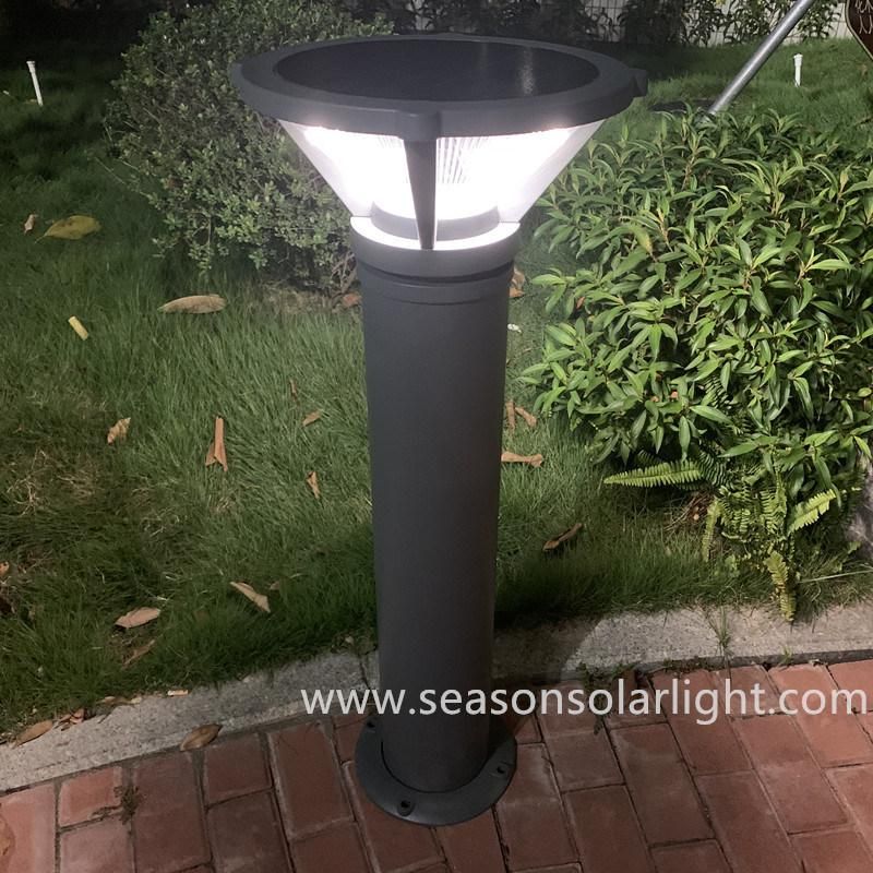 Alu. Material Bright Pathway Decoration Light 1m Outdoor Solar Garden Light with Warm+White LED Light