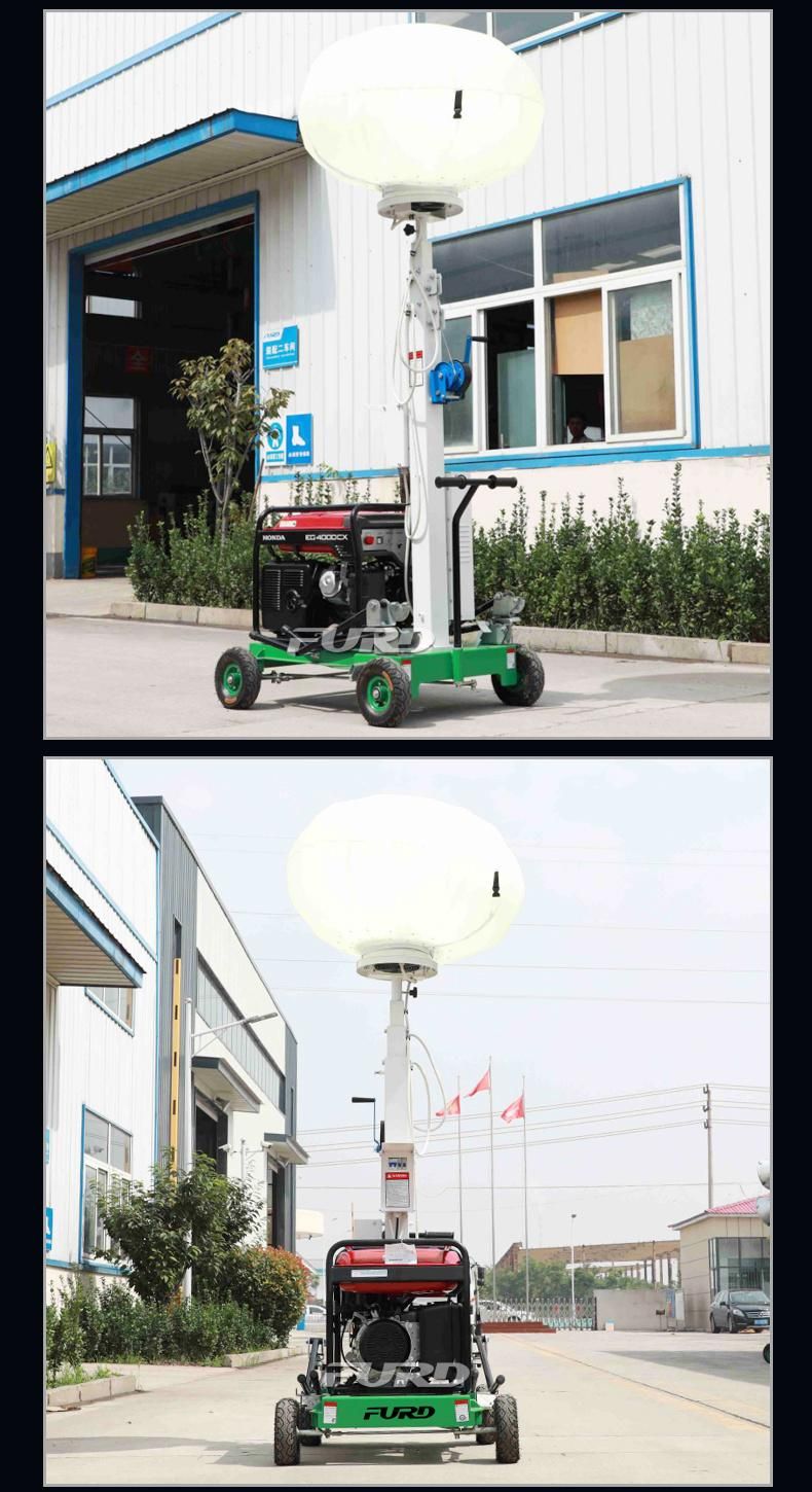 Industrial Lighting 2*1000W Mobile Portable Light Tower