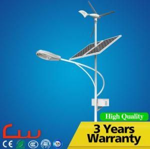 60W 8m Wind Solar Hybrid Power System Street Lighting