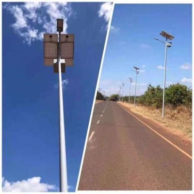 China Manufacturer Good Quality Cheap Price 30W LED Power Split Solar Street Lamp Garden Light with Gel Battery or Lithium Battery