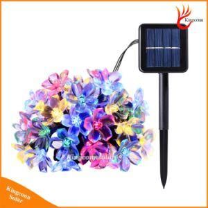 New 50 LEDs 7m Peach Ledertek Flower Solar Lamp Power LED String Fairy Lights Solar Garlands Garden Christmas Decor Light for Outdoor