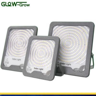 200W IP66 Waterproof SMD+Lens Solar LED Flood Light for Outdoor Use