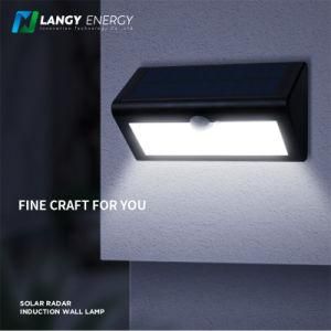 Langy Official Light Control Motion Sensor Solar LED Outdoor Wall Light