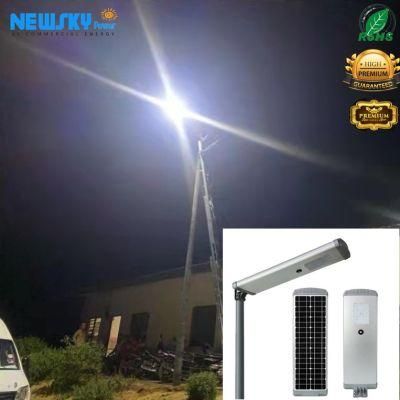 30W 100W High Power Mono Solar panel All in One Commerical Aluminum Solar Project Street Light