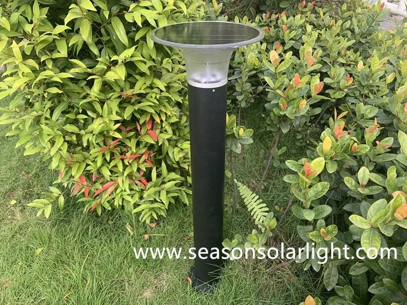 High Quality Aluminum Garden Decorative Pathway Waterproof Outdoor Landscape Solar LED Bollard Lighting with LED