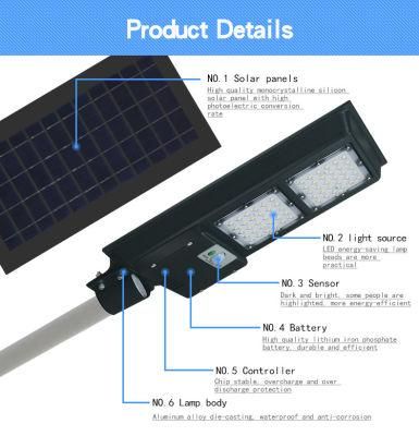 Smart Light High Quality 30W LED Solar Street Lighting