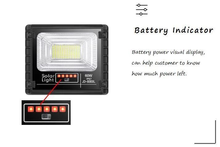 Solar Powered Remote Control Flood Light for Outdoor Garden Security Lighting