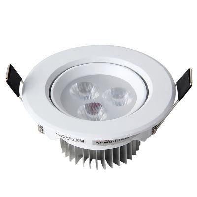 LED Lights 12W Downlight High Power LED Lamp Aluminum PC LED Recessed Downlight with CE RoHS