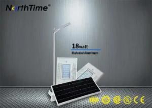 18W Energy-Saving Intelligent Auto Sensing LED Solar Street Light