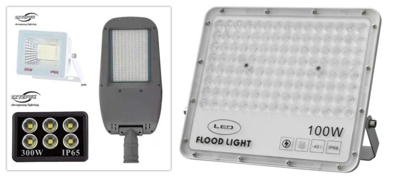 50W 100W 150W 200W Factory Direct Supplier Shenguang Lighting Jn Street Model Outdoor LED Light