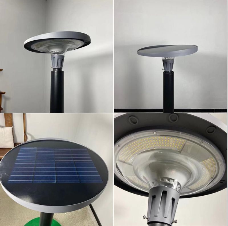 Factory Price RGB Solar UFO Garden Street Light with Remote Control for Outdoor Landscape Decorative Lighting