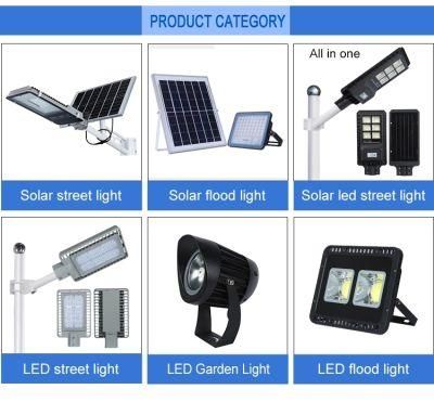 Solar Solar Panel with Integrated Battery Street Light