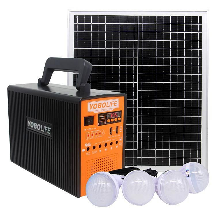Yobolife Outdoor Solar Power System with Music Player
