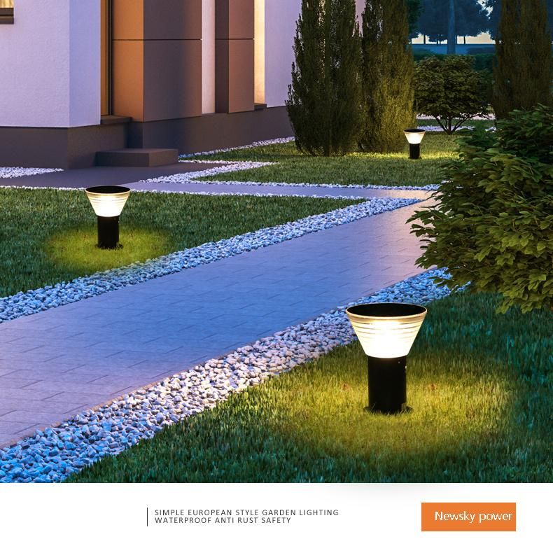 New Outdoor Decoration Solar Lawn LED Lamp Lights