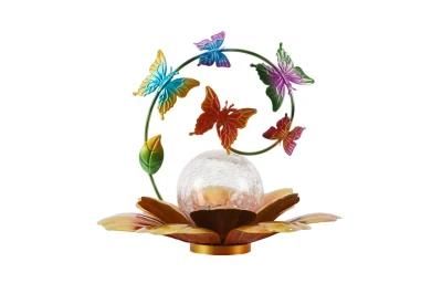 Garden Decoration Light Waterproof Lotus Butterfly Solar Light