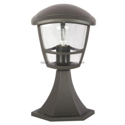 Aluminum Housing Outdoor Post Light with E27/E26 Socket