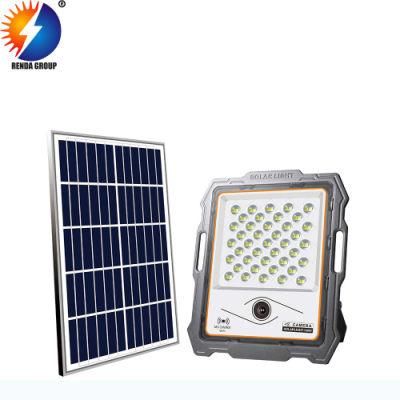 100W Solar LED Lighting IP67 Flood Lamp with Camera