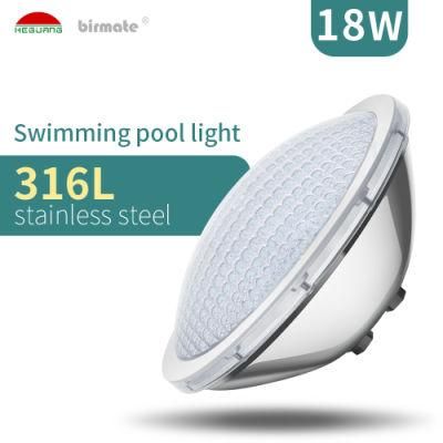 18W Outdoor Underwater Lamp 12V PAR56 LED Rope Swimming Pool Light