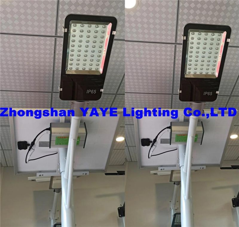 Yaye 18 Hot Sell Waterproof SMD 200W/300W LED Outdoor Solar Street/Road/Garden Light with Panel and Lithium Battery
