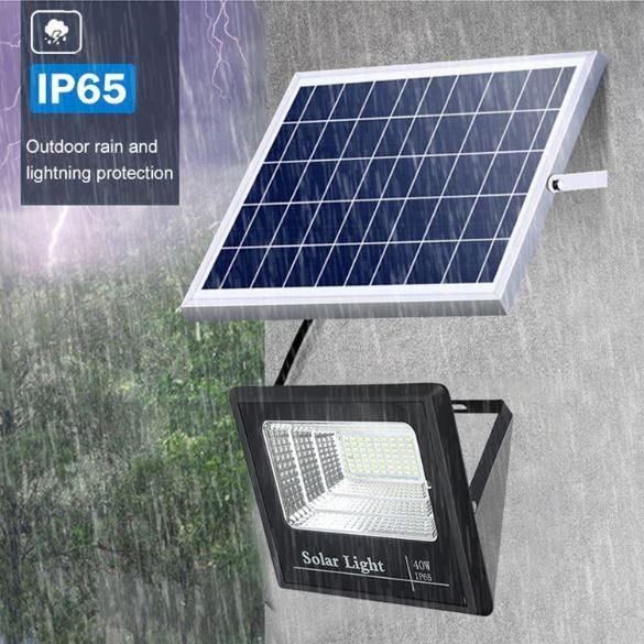 High Power Energy Saving IP65 Waterproof LED Solar Flood Light