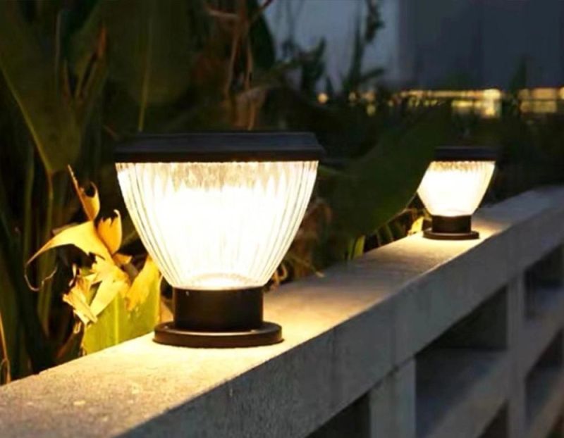 Battery Powered Solar LED Garden Lamp Decorative Outdoor Lighting