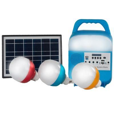 Solar Powered LED Lights with 3 PCS Bulbs