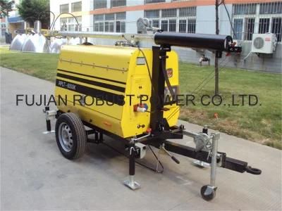 9m Heavy Duty Trail Metal Halide Diesel Generator Lighting Tower