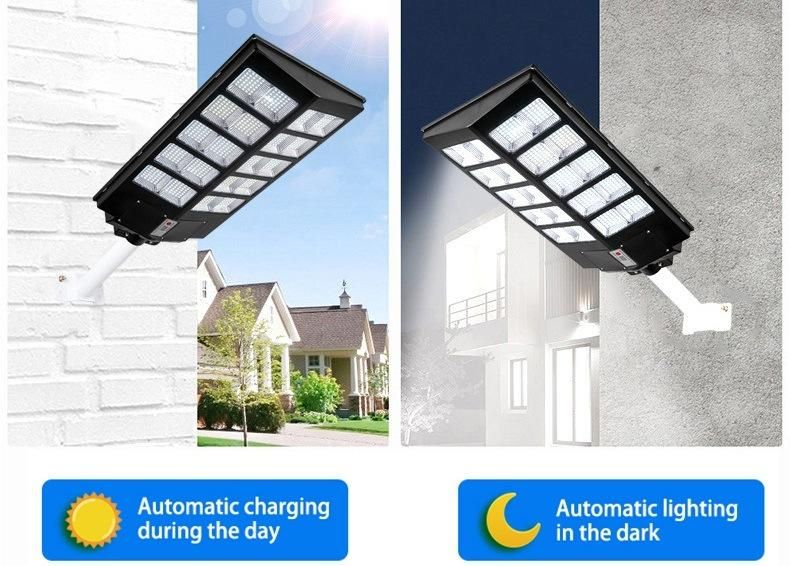 ABS or Alumnium Outdoor Modern High Power All in One Integrated Solar Street Light