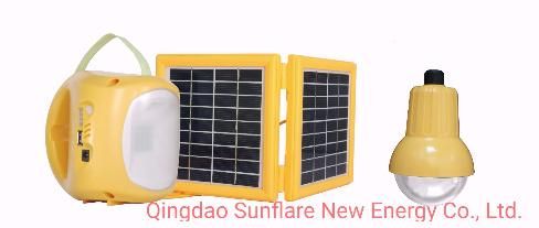 Long Lifespan Solar LED Lamp Kit with Phone Charger