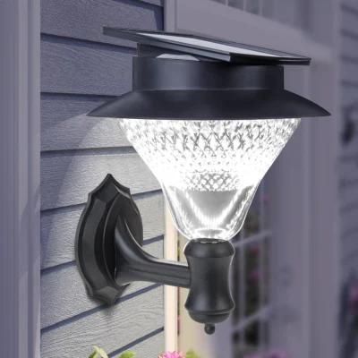 Solar Outdoor Wall Light Solar Rechargeable Wall LED Light 24LED